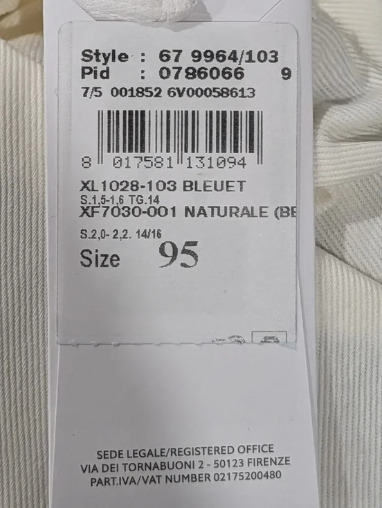 $550 Salvatore Ferragamo Gancini Suede Belt Blue Naturale 95 US 38 - Picture 5 of 5